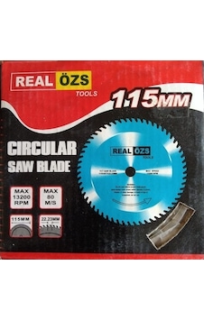 Real Özs 115mm 40diş Daire Testere Bıçağı