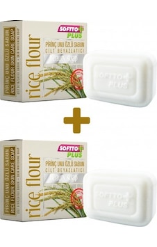 Softto Plus Pirinç Özlü Leke Önleyici Sabun 100 G x 2 Softto Plus Pirinç Özlü Leke Önleyici Sabun 100 G x 2