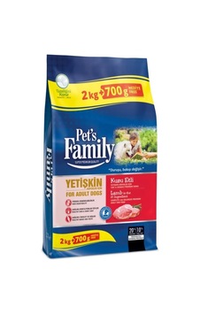 Pet's Family Super Premium Kuzu Etli Yetişkin Köpek Maması 2700 G Pet's Family Super Premium Kuzu Etli Yetişkin Köpek Maması 2700 G