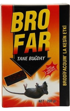 Brofar Tane Buğday Fare Zehiri 200 G Brofar Tane Buğday Fare Zehiri 200 G