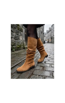 37brandshoes Süet Çizme Taba taba 37brandshoes Süet Çizme Taba taba