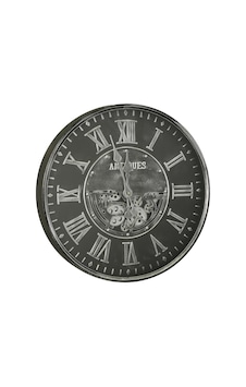 Vitale Dark Çarklı Duvar Saati 60 Cm Ak.jı0012 Siyah