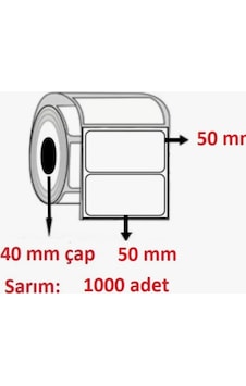 Termal Etiket 50x50 1000 Sarım Diğer Termal Etiket 50x50 1000 Sarım Diğer