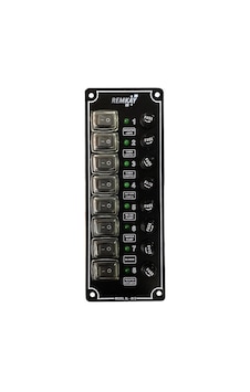 Tekne Karavan 8li Sigorta Paneli Cam Sigortalı - Marin Tip Tekne Karavan 8li Sigorta Paneli Cam Sigortalı - Marin Tip