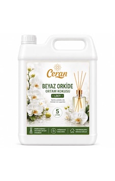 Bambu Ortam Kokusu Orkide Seffaf Renk Yedek Likit 5 Litre Yoğun Esanslı Bambu Ortam Kokusu Orkide Seffaf Renk Yedek Likit 5 Litre Yoğun Esanslı