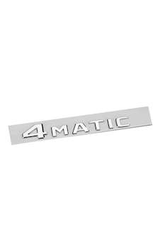 Mercedes Uyumlu 4matic Krom Bagaj Yazısı