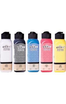 Artdeco Akrilik Boya 140 Ml 5'Li Set Artdeco Akrilik Boya 140 Ml 5'Li Set