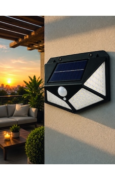Hareket Sensörlü Güneş Enerjili Duvar Lambası Dış Mekan İçin Güçlü Led Aydınlatma Android Hareket Sensörlü Güneş Enerjili Duvar Lambası Dış Mekan İçin Güçlü Led Aydınlatma Android