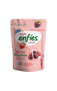 Yayla Enfies Freeze Dried Dondurularak Kurutulmuş Çıtır Meyve-berry Boost 15 Gr Yayla Enfies Freeze Dried Dondurularak Kurutulmuş Çıtır Meyve-berry Boost 15 Gr