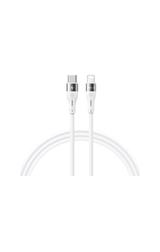 Recci Rs11cl Type-c To Lightning Pd Hızlı Şarj Özellikli Data Ve Şarj Kablosu 20w 1m Beyaz
