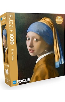 Blue Focus Girl With A Pearl Earring İnci Küpeli Kız 1000 Parça Puzzle Bf419 Blue Focus Girl With A Pearl Earring İnci Küpeli Kız 1000 Parça Puzzle Bf419
