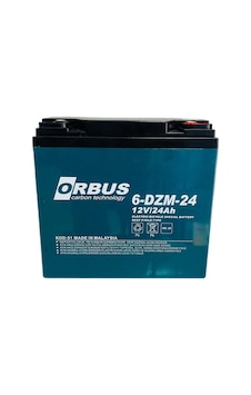 Orbus 12v 24 Ah Elektirkli Bisiklet Aküsü 2024.02 Yeni Tarihli