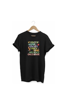Novalisse 24 Kasım Öğretmenler Günü Hediye Temalı Oversize Bisiklet Yaka T-shirt - Siyah Çoklu Renk Novalisse 24 Kasım Öğretmenler Günü Hediye Temalı Oversize Bisiklet Yaka T-shirt - Siyah Çoklu Renk