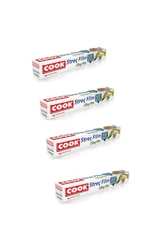 Cook Streç Film 30Cmx10Mt 4 Paket Cook Streç Film 30Cmx10Mt 4 Paket
