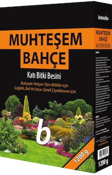 Botanika 5330 Bahçe için Genel Kullanım Ganül Katı Besin 1200 G Botanika 5330 Bahçe için Genel Kullanım Ganül Katı Besin 1200 G