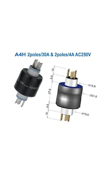 Asiantool A4h ,4-kutup 250v/4a-30a Rec Konnektör Asiantool A4h ,4-kutup 250v/4a-30a Rec Konnektör