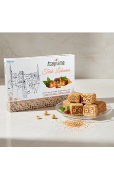 Atayname Susam Kaplamalı Fındıklı Lokum 300 G Atayname Susam Kaplamalı Fındıklı Lokum 300 G