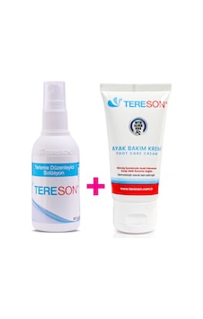 Tereson Terleme Önleyici Unisex Sprey Deodorant 50 ML + Ayak Bakım Kremi 50 ML Tereson Terleme Önleyici Unisex Sprey Deodorant 50 ML + Ayak Bakım Kremi 50 ML
