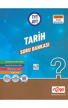 Tyt Ayt Tarih Soru Bankası Nego Yayınları N11.12002 Tyt Ayt Tarih Soru Bankası Nego Yayınları N11.12002