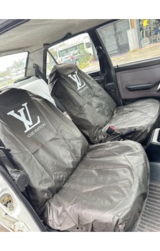 Louis Vouitton Üniversal Siyah Ön 2 Li Tela Servis Kılıfı 2'li Set Louis Vouitton Üniversal Siyah Ön 2 Li Tela Servis Kılıfı 2'li Set