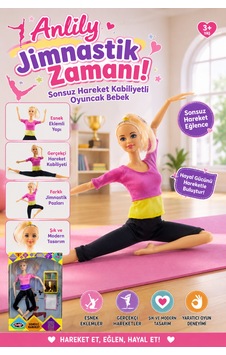 Eklemli Jimnastikçi Oyuncak Bebek Sonsuz Hareket Kabiliyetli 30 Cm Eklemli Jimnastikçi Oyuncak Bebek Sonsuz Hareket Kabiliyetli 30 Cm