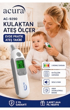 Acura Ac-9290 Thermoscanner Kulaktan Ateş Ölçer Acura Ac-9290 Thermoscanner Kulaktan Ateş Ölçer
