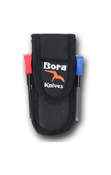 Bora Cordura Kitli Küçük Kamp Çakı Kılıfı Siyah