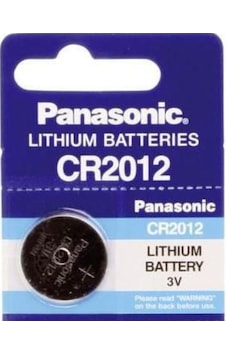 Panasonic CR2012 3V Lityum Düğme Pil Panasonic CR2012 3V Lityum Düğme Pil