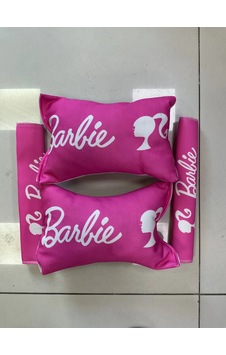 Barbie İkili Yastık Ve Kemer Kılıfı Seti