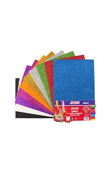 Bigpoint Simli Eva 20X30Cm Karışık 10 Renk N11.55389 Bigpoint Simli Eva 20X30Cm Karışık 10 Renk N11.55389