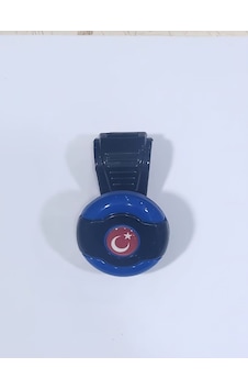 Mavi-siyah Dönebilen Vites Topuzu Türk Bayrağı Stickerlı Çok Renkli