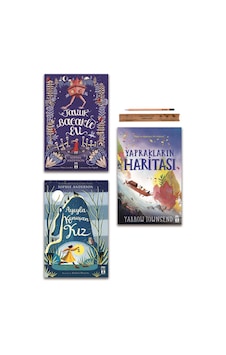 Genç Timaş Ayıyla Konuşan Kız - Tavuk Bacaklı Ev - Yaprakların Haritası Set - 3 Kitap