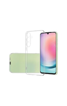 Samsung Uyumlu Galaxy A36 Kılıf Zore Süper Silikon Kapak Şeffaf