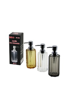 Uzun Sekizgen Şeffaf - Renkli Akrilik - Mika Kristal Sıvı Sabunluk 200ml Bx40 Çok Renkli Uzun Sekizgen Şeffaf - Renkli Akrilik - Mika Kristal Sıvı Sabunluk 200ml Bx40 Çok Renkli