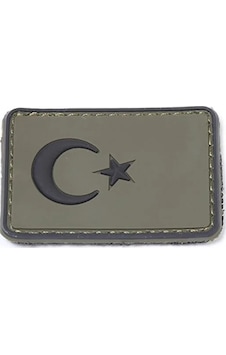 Türk Bayrağı Haki Taktikalı Küçük Peç Haki Türk Bayrağı Haki Taktikalı Küçük Peç Haki