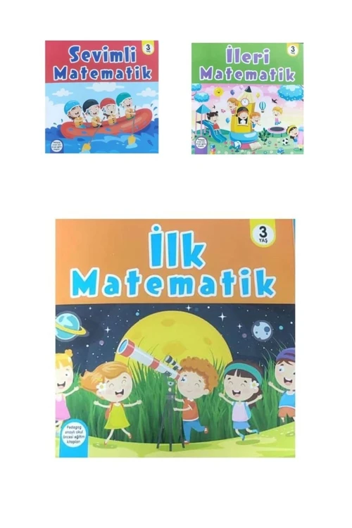 3-6 Yaş Çocuklar Için Sevimli Matematik-ileri Matematik-ilk Matematik-3 Kitap Set 3-6 Yaş Çocuklar Için Sevimli Matematik-ileri Matematik-ilk Matematik-3 Kitap Set