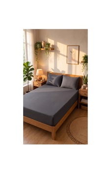 Çift Kişilik Lastikli Çarşaf Takımı 1 Lastikli Çarşaf 160 X 200 2 Yastık Kılıfı 50 X 70 Antrasit - 717411501 Antrasit Çift Kişilik Lastikli Çarşaf Takımı 1 Lastikli Çarşaf 160 X 200 2 Yastık Kılıfı 50 X 70 Antrasit - 717411501 Antrasit