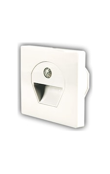 4 Adet Noas Yl69 1521 1w Beyaz Kasa Sensörlü Koridor Aydınlatması 6400k Beyaz Işık Beyaz