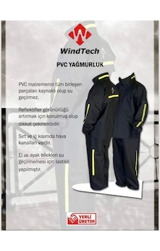 Windtech Motor Yağmurluk Pvc Windtech Motor Yağmurluk Pvc