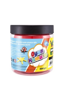 Oyun Hamuru Tek Renk Kova 500 Gr. Kırmızı Karışık Çok Renkli