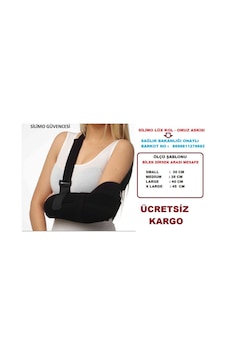Kol Askısı Lüx Süngerli - Tokalı Ekstra Bel Bantlı Kol Askısı Lüx Süngerli - Tokalı Ekstra Bel Bantlı