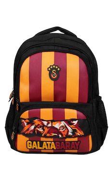 Galatasaray Lisanslı 4 Bölmeli Okul Çantası - Parçalı Desenli Su İtici Kumaşlı Sırt Çantası Siyah Galatasaray Lisanslı 4 Bölmeli Okul Çantası - Parçalı Desenli Su İtici Kumaşlı Sırt Çantası Siyah