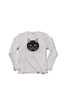 Kara Kedi Göz Black Cat Eye Uzun Kollu Tişört (518426116) Kara Kedi Göz Black Cat Eye Uzun Kollu Tişört (518426116)