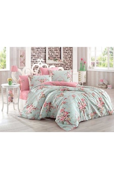 Eponj Home Nevresim Seti Çift Kişilik Alanur Mint Mint Yeşil Eponj Home Nevresim Seti Çift Kişilik Alanur Mint Mint Yeşil