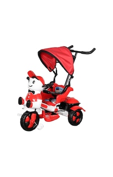 Babyhope Yupi Panda Triycle Kırmızı Siyah-20511-1453 Babyhope Yupi Panda Triycle Kırmızı Siyah-20511-1453
