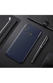 Huawei Honor 8x Kılıf Kamera Çıkıntılı Karbon Fiber Dokulu Renk Atmaz Kapak Negro Huawei Honor 8x Kılıf Kamera Çıkıntılı Karbon Fiber Dokulu Renk Atmaz Kapak Negro