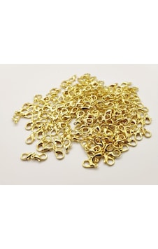 Lüks 250 Adet Gold Papağan Takı Klipsi -502 Lüks 250 Adet Gold Papağan Takı Klipsi -502
