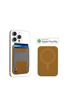 Micflip P065 İos Uyumlu Kablosuz Ve Pin Şarj Özellik Findmy Destekli Magnetik Standlı Kartlık Kahve Kahverengi Micflip P065 İos Uyumlu Kablosuz Ve Pin Şarj Özellik Findmy Destekli Magnetik Standlı Kartlık Kahve Kahverengi