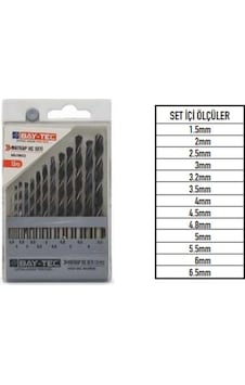 BAY-TEC MATKAP UÇ SETİ 13 PCS MU1802 BAY-TEC MATKAP UÇ SETİ 13 PCS MU1802