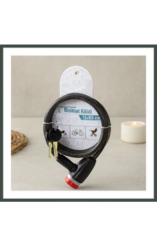 Bezos Anahtarlı Çelik Tel Bisiklet Kilidi 12mm X 80cm Nhr Çok Renkli Bezos Anahtarlı Çelik Tel Bisiklet Kilidi 12mm X 80cm Nhr Çok Renkli